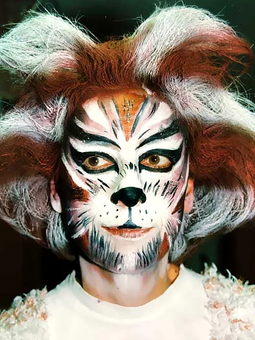 Katzen-Make-up aus dem Portfolio von Facezination